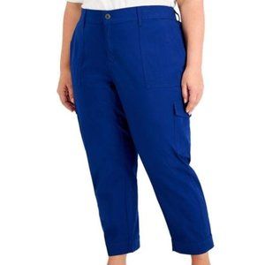Style and Co Curve Leg Cargo Pants NWT